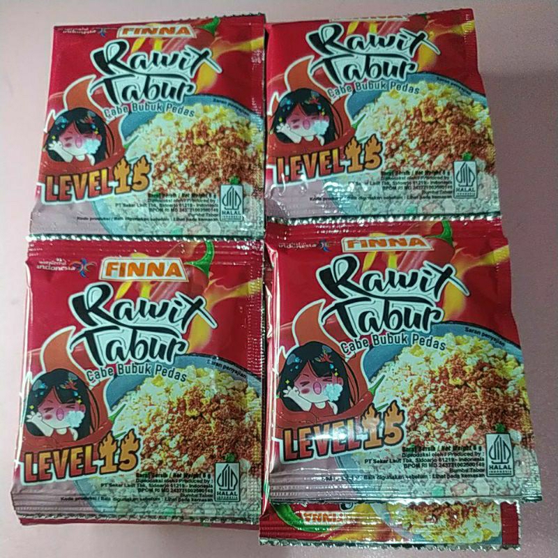 

Cabe tabur rawit 6g, Finna isi 12sachet