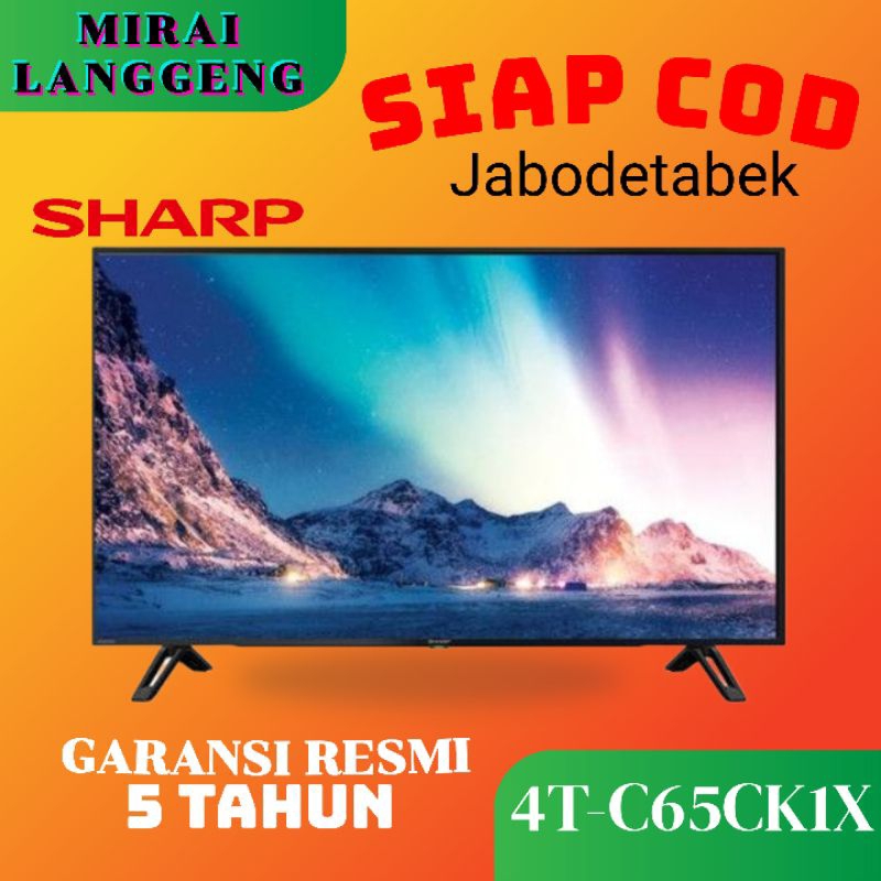Sharp 65CK1X/4T-C65CK1X 65 inch 4k ANDROID TV