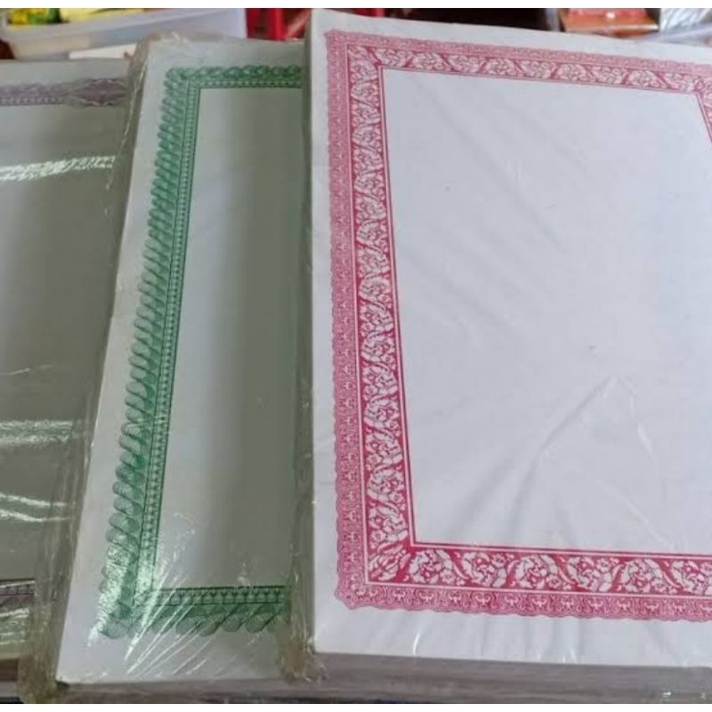 

KERTAS SERTIFIKAT NS TEBAL