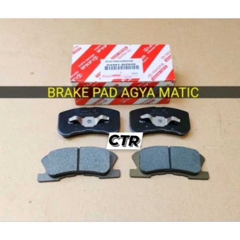 BRAKE PAD KAMPAS REM DEPAN TOYOTA AGYA MATIC~AYLA MATIC