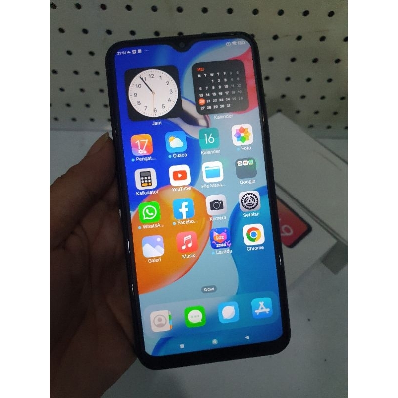 REDMI 9 RAM 4/64 HANDPHONE SECOND BEKAS MASIH ORIGINALL SEGEL