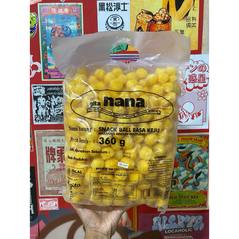 

NANA SNACK BALL // RASA KEJU 370gram JUMBO