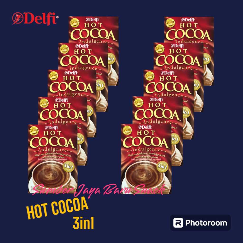 

Delfi Hot Cocoa Indulgence 3in1 | Isi 10 Sachet @ 25 g