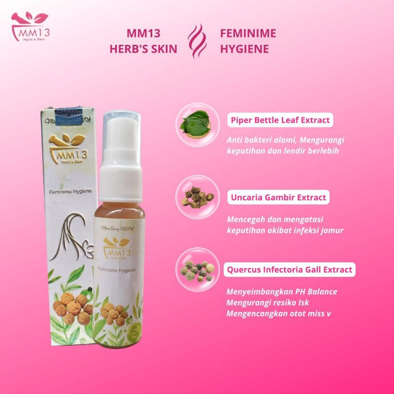 sahira KVA(keset V ajaib) mimi Intimate Spray Bpom 149