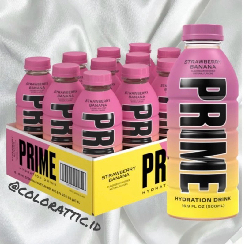 

Prime Hydration Strawberry Banana - From Usa