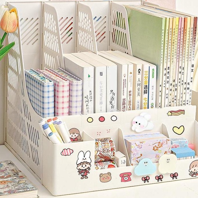 

Promo Viral Ins Minimalis Meja Belajar Stationary Kit Rak Buku Rak Penyimpanan desktop organizer Rak Penyimpanan Barang Pena Desk Organizer Stiker Lucu Gratis Perlengkapan Kantor Penyimpanan Informasi Rak Klasifikasi File Berkapasitas Besar Multif