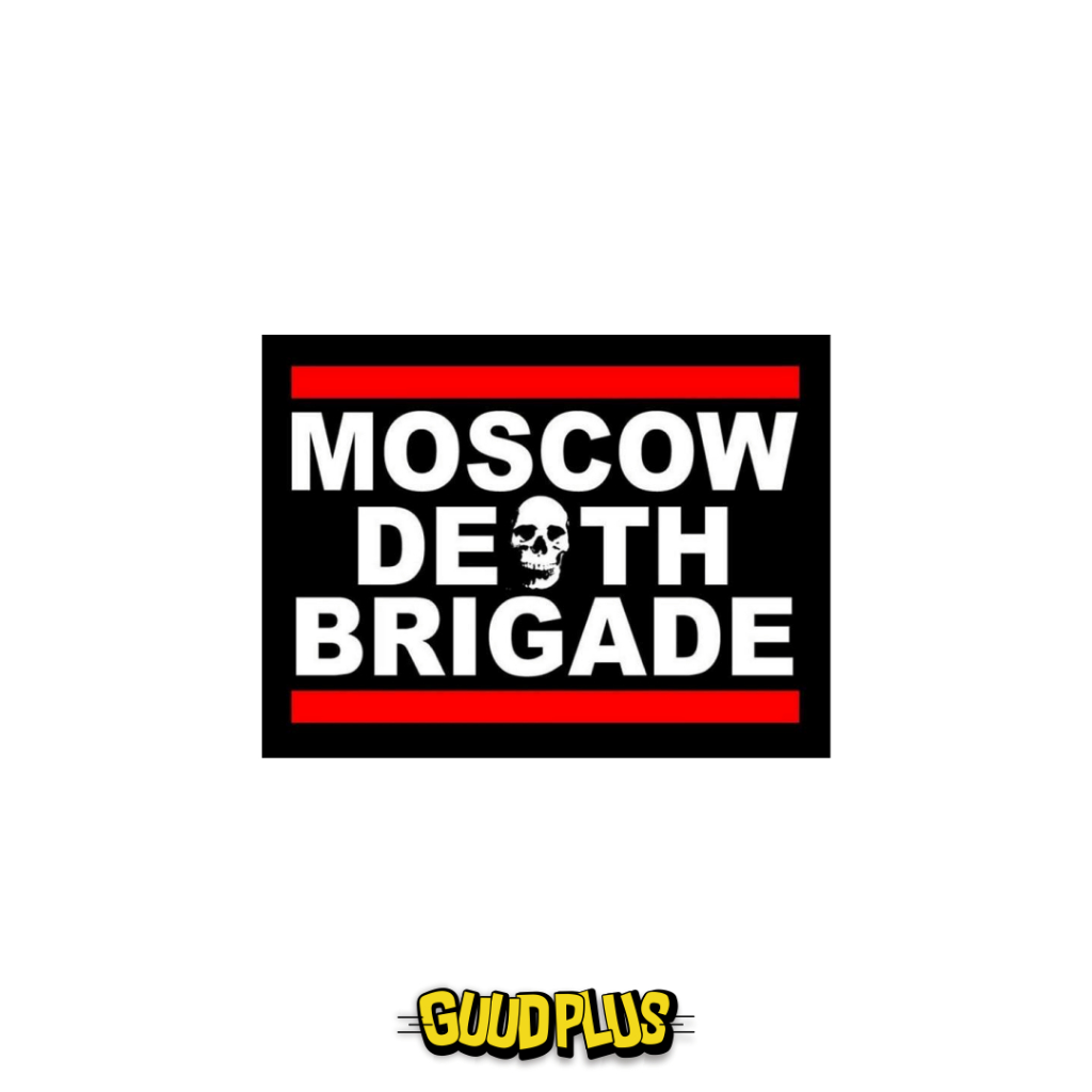 

Stiker Sticker Brand Distro Band • Stiker Moscow Death Brigade