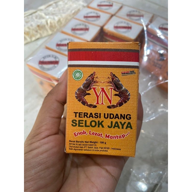 

Trasi/ terasi Udang Selok Jaya Original khas Juwana Pati rasa mantap kualitas terjamin