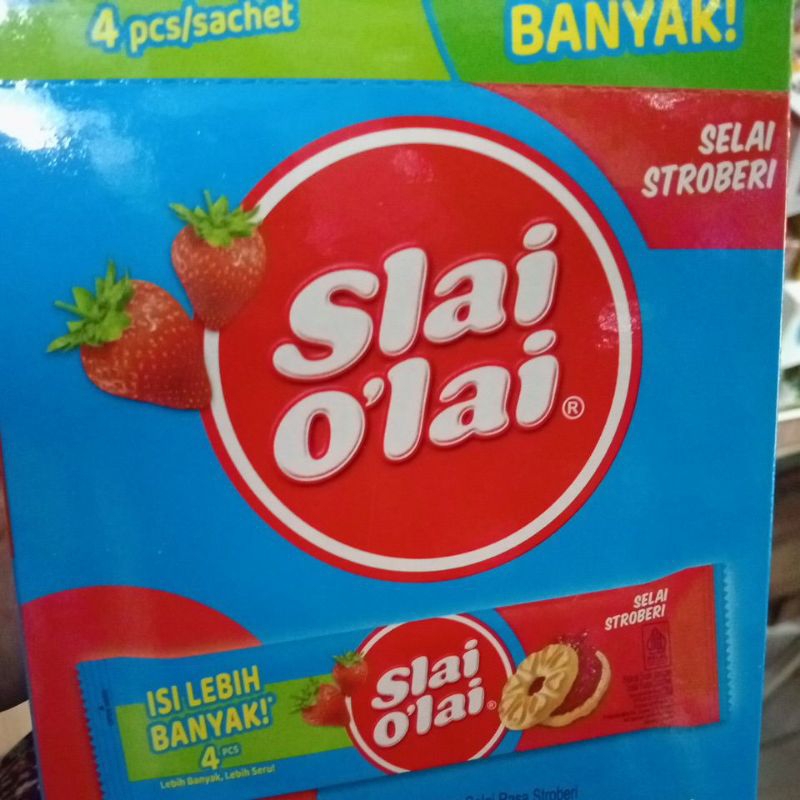 

Slai o'lai biskuit 320g/30 sachet @32g