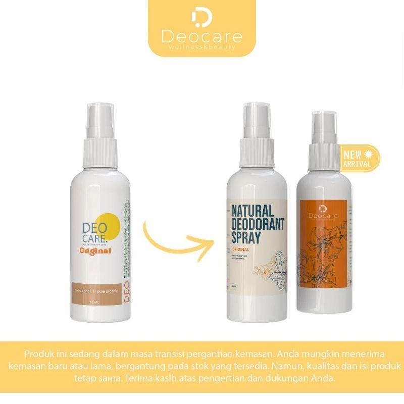 Deo Care Original KECIL 60ml