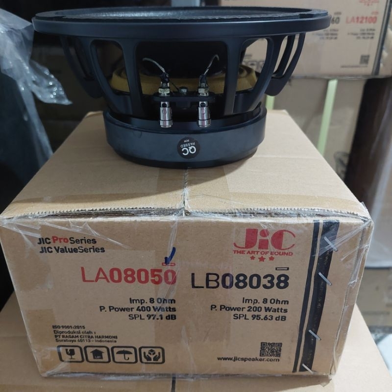 speaker JIC LA 08050 speaker 8inch JIC LA08050