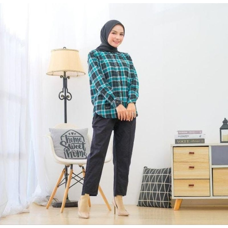 Kemeja Flanel Cesan Original