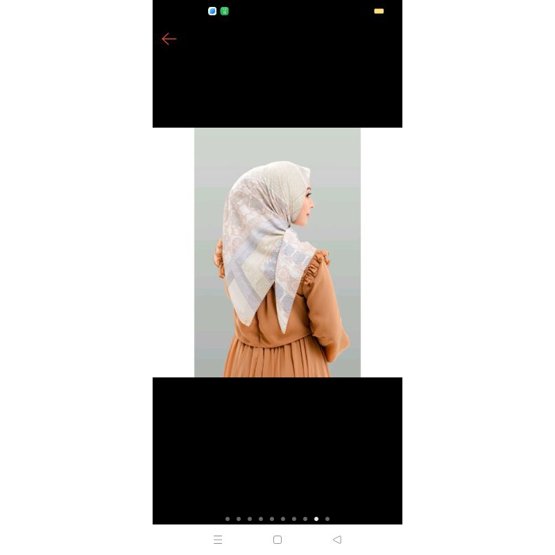 wearingklamby scarf Mantingan scarf