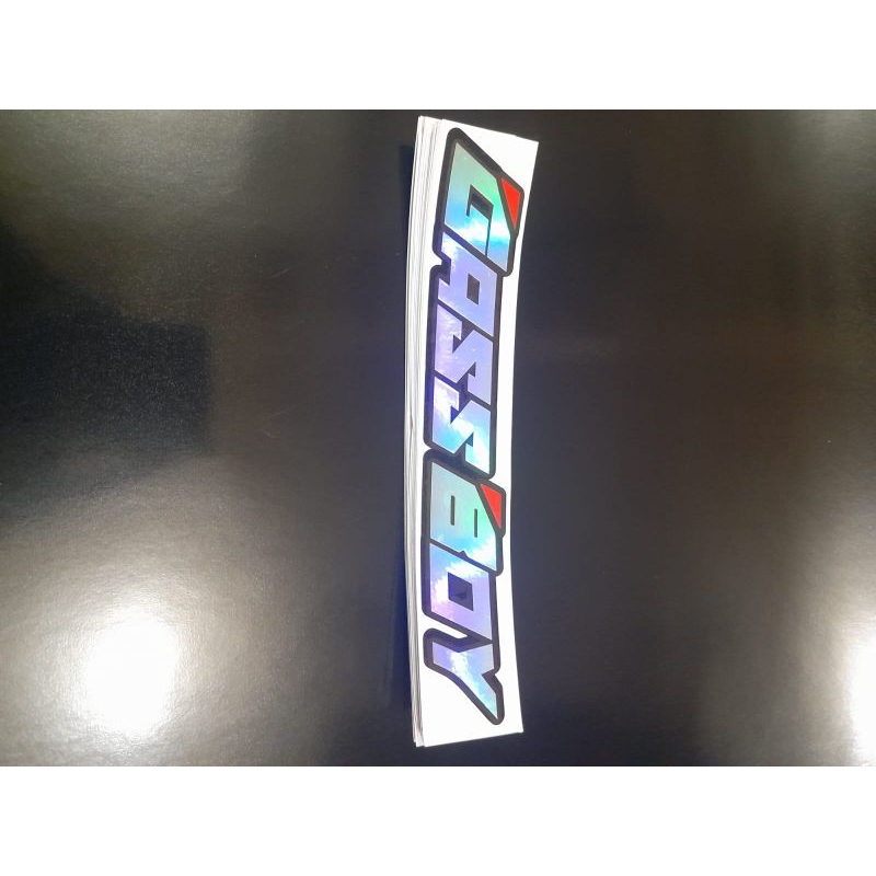 

stiker hologram gassboy