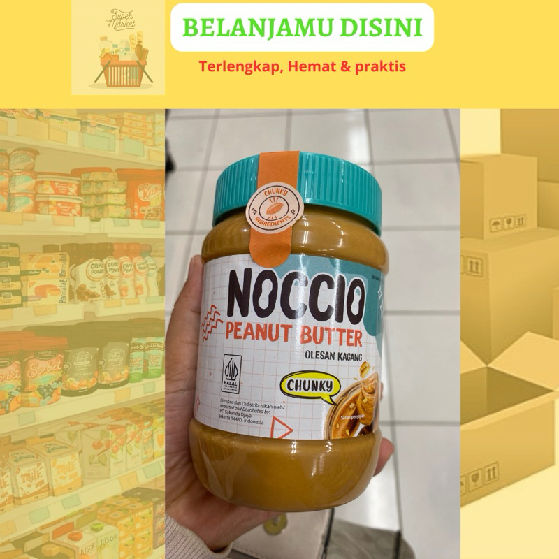 

NOCCIO BUTTER CHUNKY import 500 gram