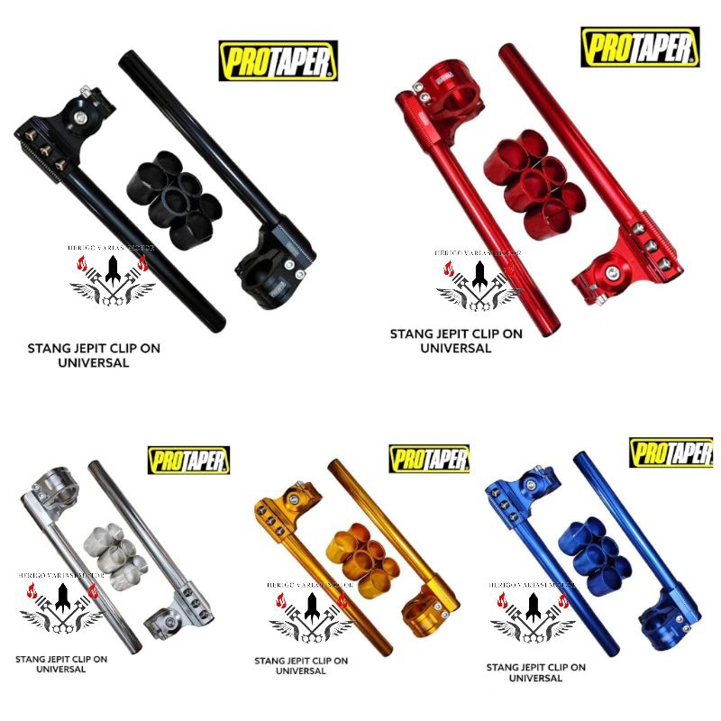 STANG ROBOT PROTAPER STANG CLIP ON PROTAPER STANG JEPIT CLIP ON PROTAPER VIXION FU STANG JEPIT CLIP 