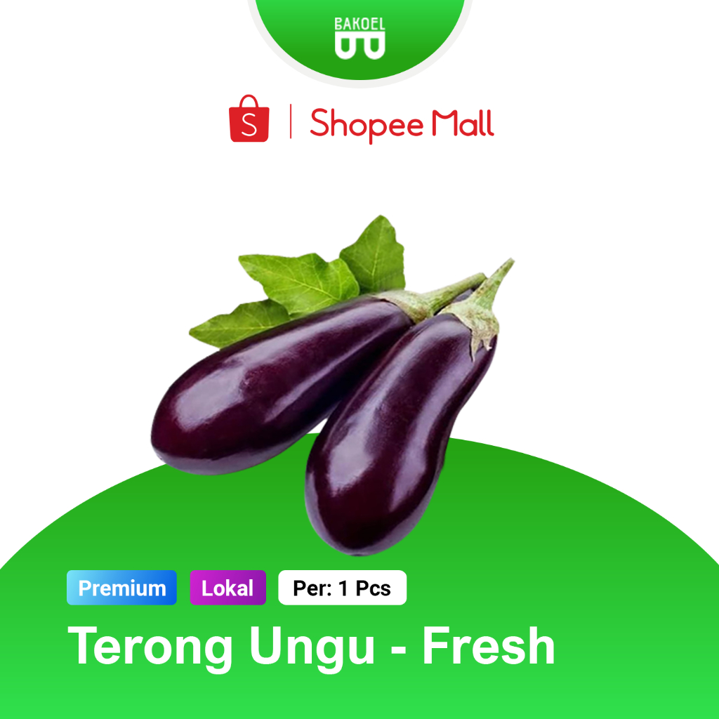 

Terong Ungu Segar (Harga Per 200gr) - Bakoel Sayur Online