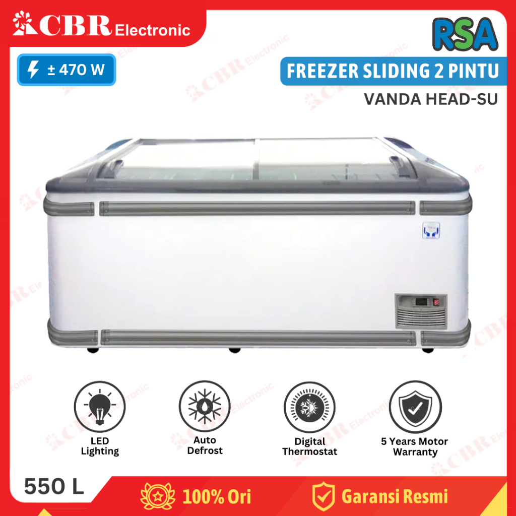 FREEZER PETI - CHEST FREEZER GEA VANDA HEAD-SU / 550 L