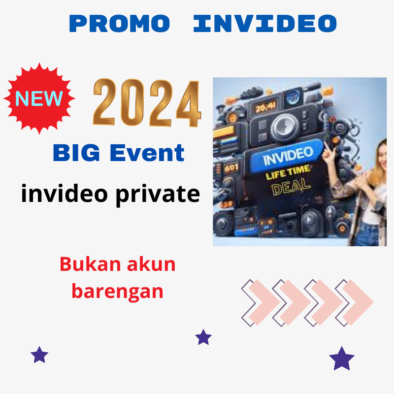 invideo premium lifetime full garansi selama situsnya aktif