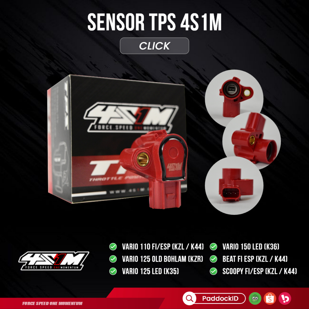 TPS VARIO, BEAT FI, SCOOPY FI - 4S1M