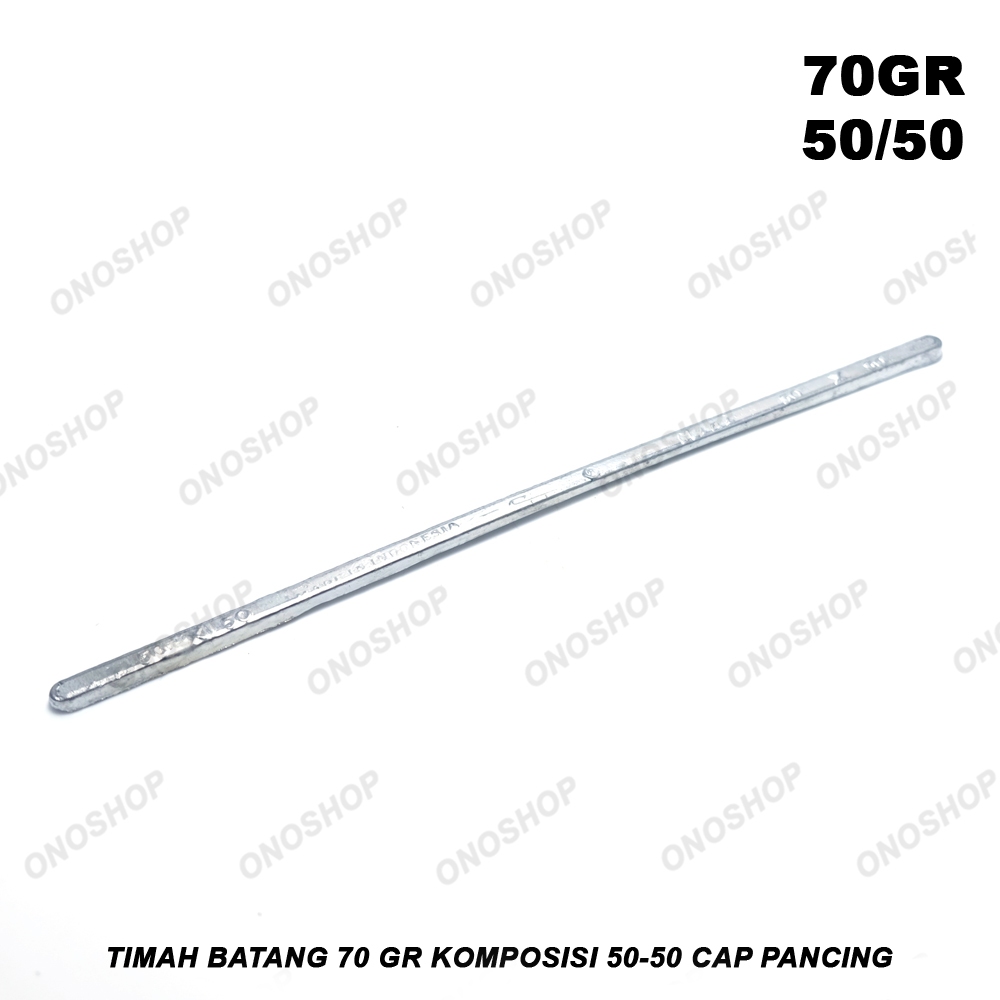 Timah Batang 70 Gram Komposisi 50-50 Cap Pancing