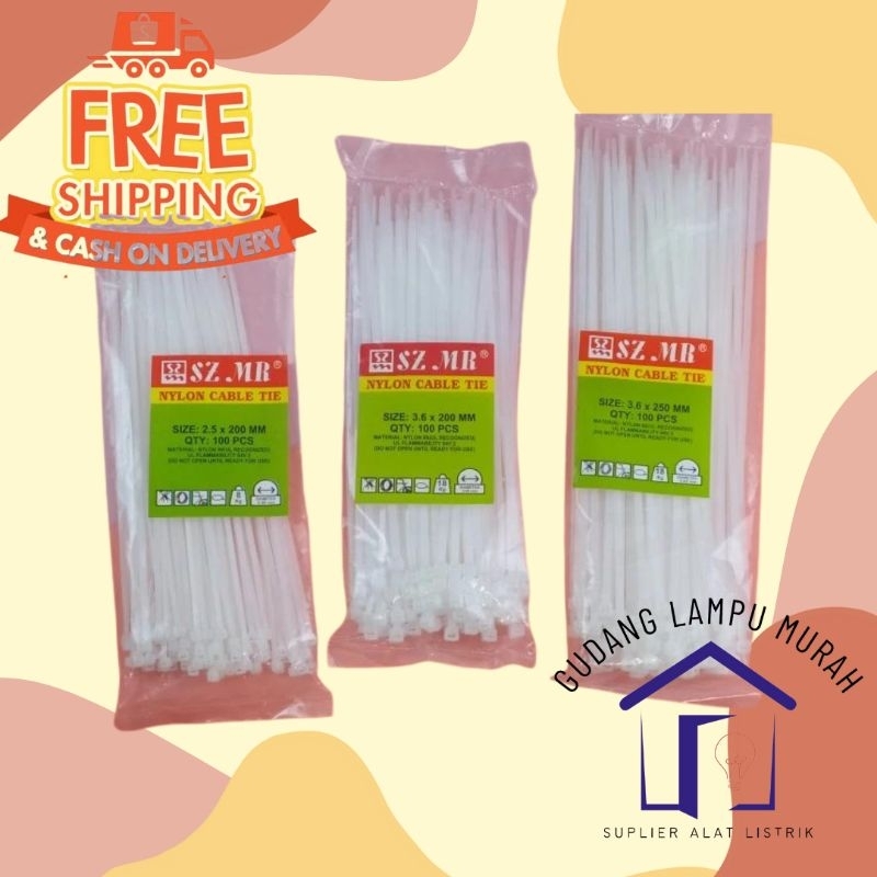 

Kabel Ties 3.6x300mm Putih Kabel Ties 30cm Kabel Ties Besar Murah Kabel Ties 2.5x100mm Kabel Ties 2.5x150mm Kabel ties 2.5x200mm Kabel Ties 3.6x200mm Kabel Ties 3.6x250mm Kabel Ties 3.6x300mm