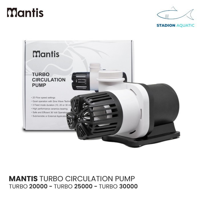 Mantis TURBO pump 30000 LPH