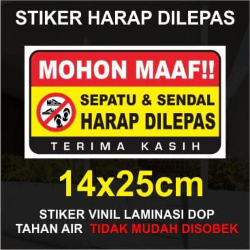 

stiker tahan air (bahan vinyl)