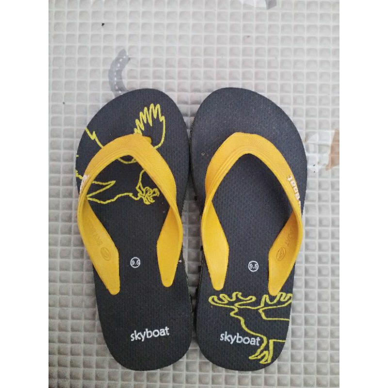 GROSIR SANDAL KUNING// SANDAL JAPIT KUNING SKYBOAT// SANDAL JAPIT