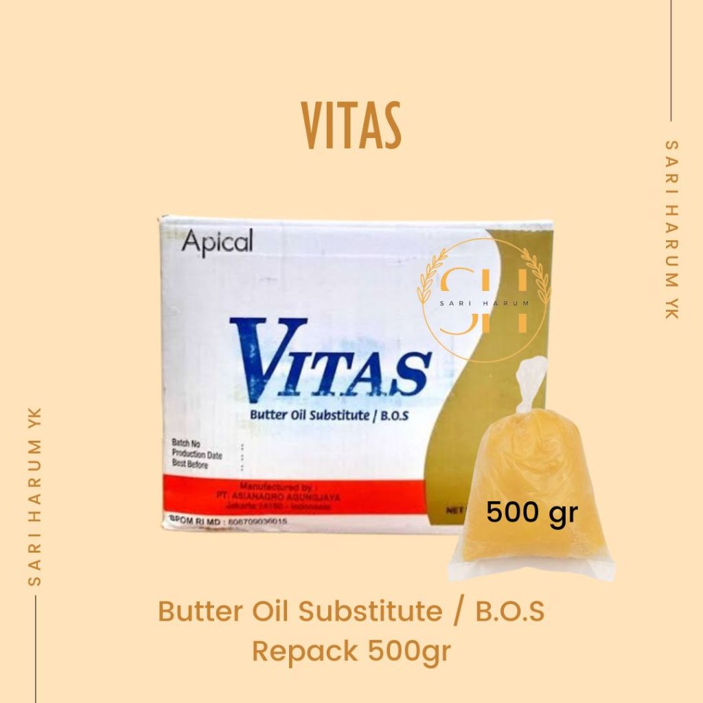 

Butter oil substitute | B.O.S | Vitas 500 gram