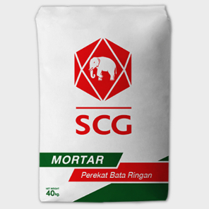 SCG THINBED MORTAR 40 KG / PEREKAT BATA RINGAN HEBEL SCG / SEMEN MORTAR