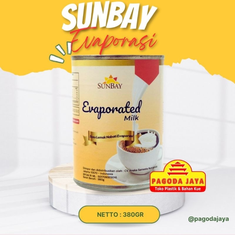 

SUNBAY Susu Evaporasi 380gr