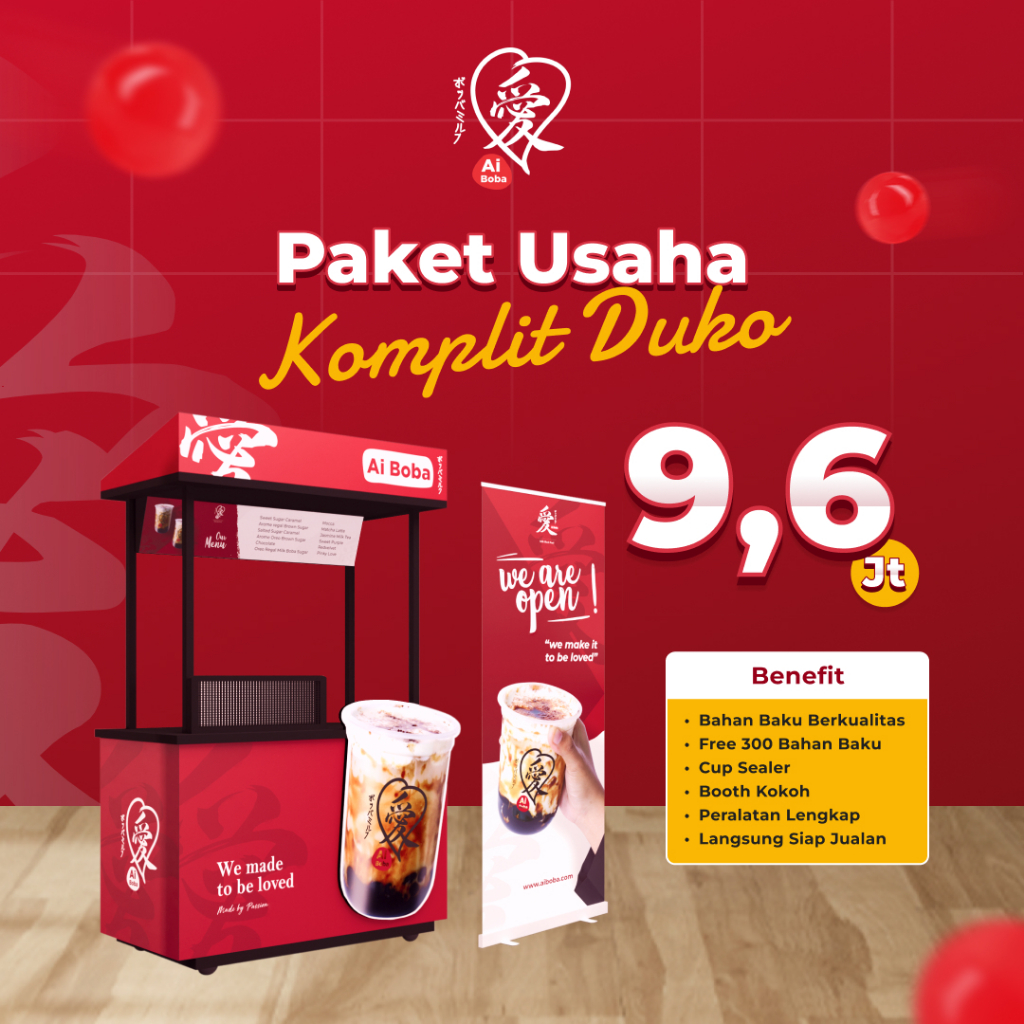 

Paket Usaha Kemitraan Aiboba Komplit Duko