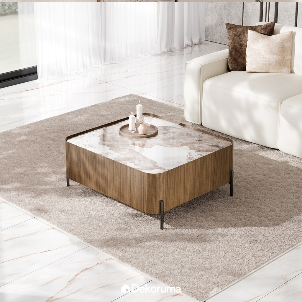 Dekoruma Tenzo POLLOCK Meja Tamu Kayu / Coffee Table