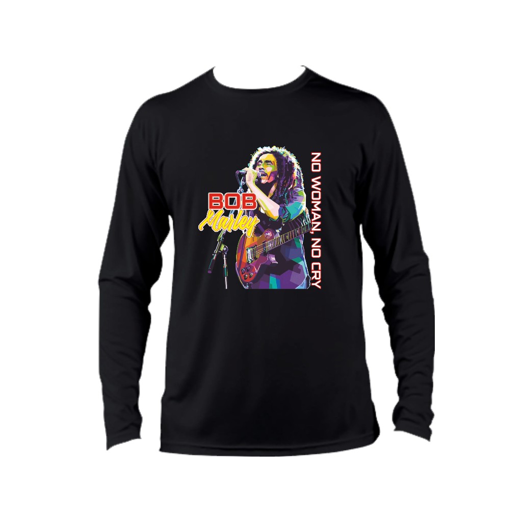 BOB MARLEY PAKAIN PRIA ATASAN KAOS TERBARU VIRAL TRENDING LENGAN PANJANG