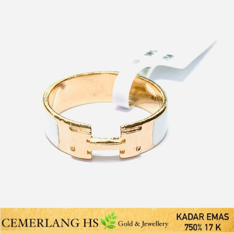 cincin emas fashion italy 17k