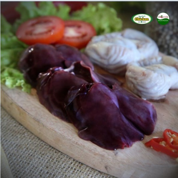 

Ati Ampela Ayam Frozen Probiotik Organik Segar 500 Gram & 1 Kg Berkah Chicken