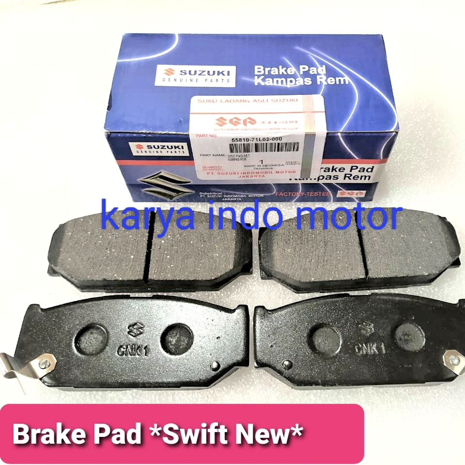 55810-71L02-000 Kampas Rem Depan Swift / Splash