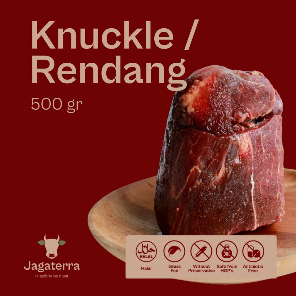 

Knuckle/Rendang 500gr Grass Fed Premium