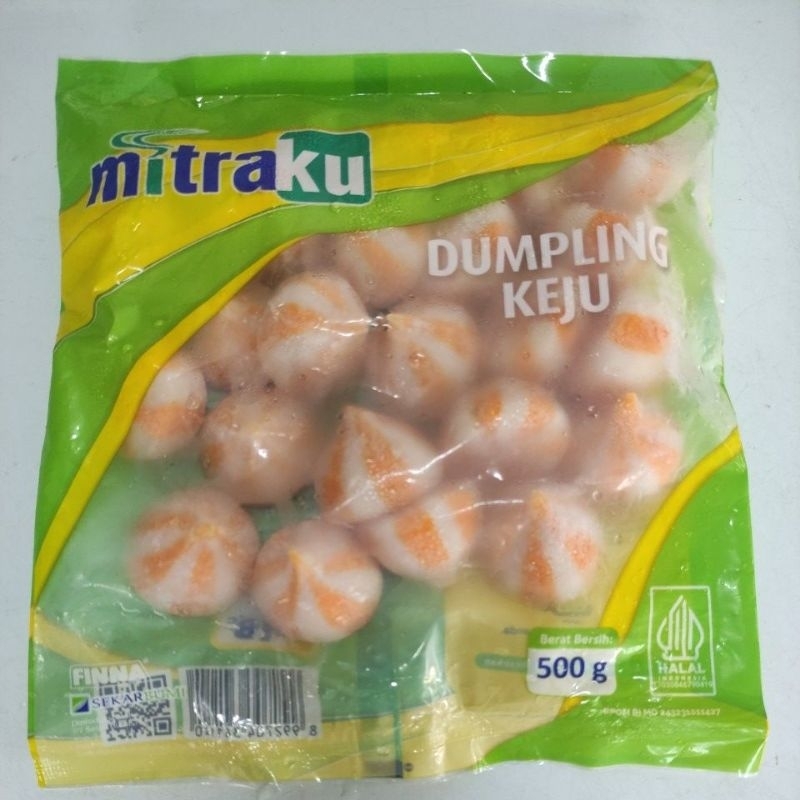 

MITRAKU Olahan Ikan Dumpling Cheese Chicken Kari 500gr