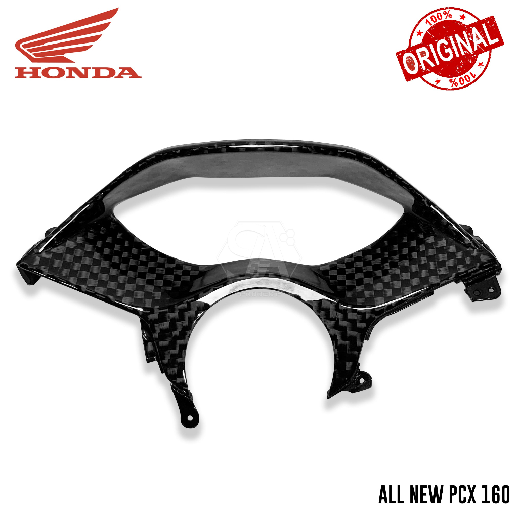 COVER SPIDOMETER PCX 160 / PANEL RR METER NEW PCX 160 ORIGINAL CARBON KEVLAR