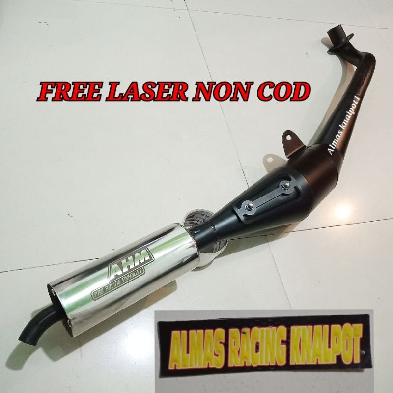 knalpot standar racing fiz r ahm