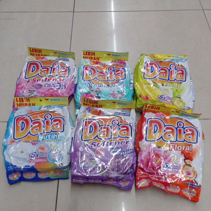 Daia detergent 800gr all variant
