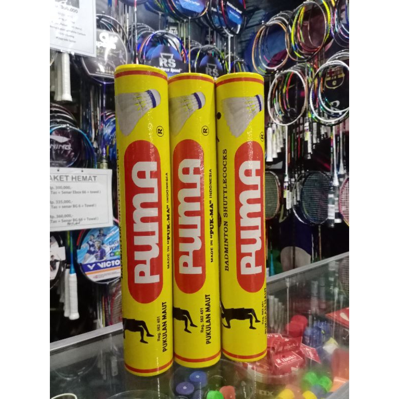 kok puma kuning shuttlecock puma