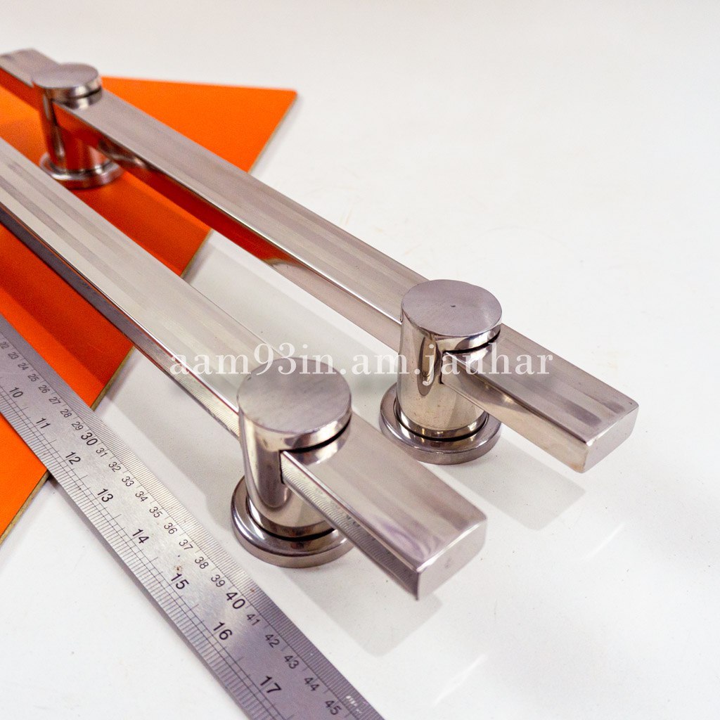 Handle pintu rumah kotak tarikan panjang 45 cm gagang minimalis kunci 15x30 mm KOMISI AFILIASI SPONG