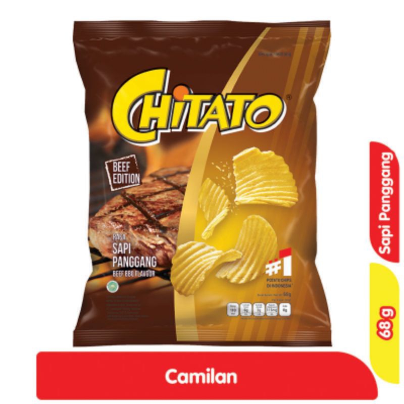 

CHITATO Keripik Kentang Sapi Panggang 68 g