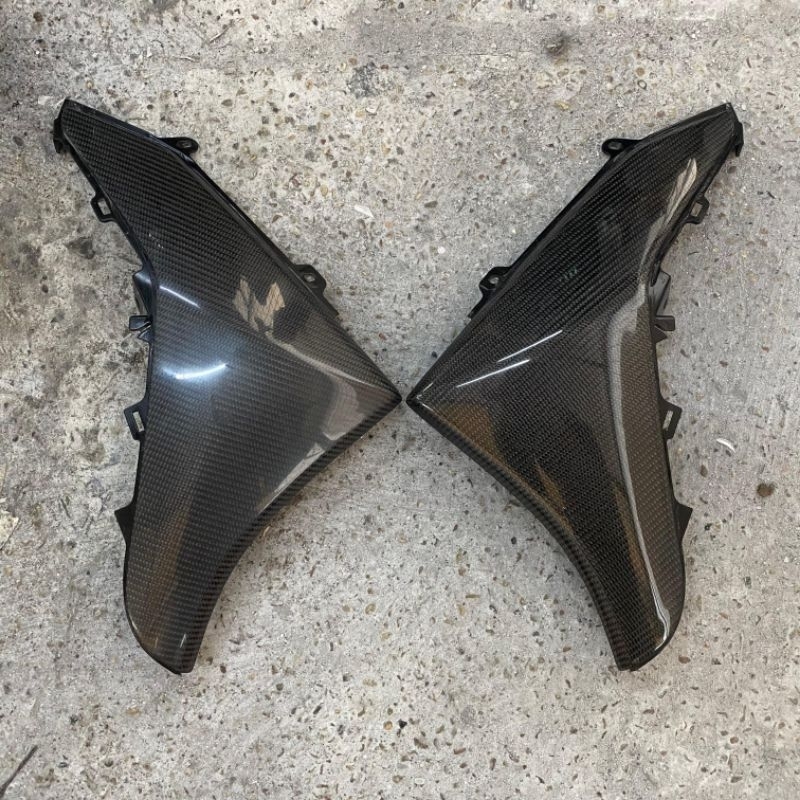 Cover Mole Side Sayap Samping Kanan Kiri Carbon Kevlar Yamaha New Nmax 155 Connected B6H-F171L-00 B6