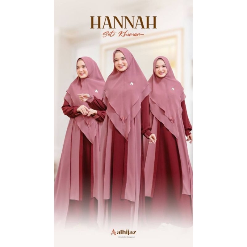 Imran Hannah by Alhijaz (Mom Set Khimar)