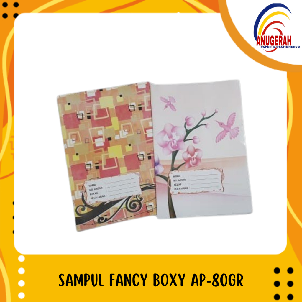 

SAMPUL FANCY BOXY AP-80GR (PAK)