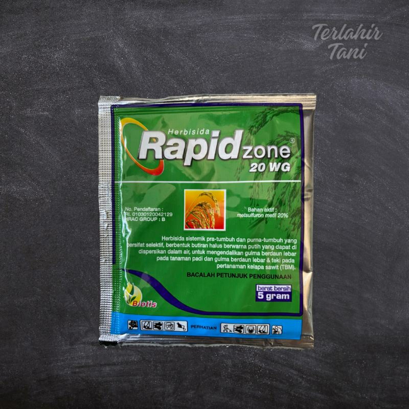 Rapid Herbisida 20wg 5 gram